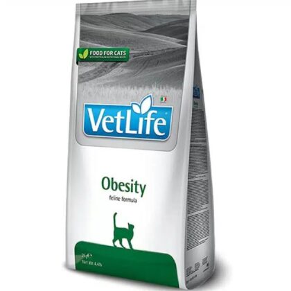 Farmina Vet Life Obesity Dry Cat Food - 2 Kg