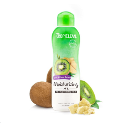 TropiClean Kiwi & Cocoa Butter Moisturizing Pet Conditioner - 355 ml