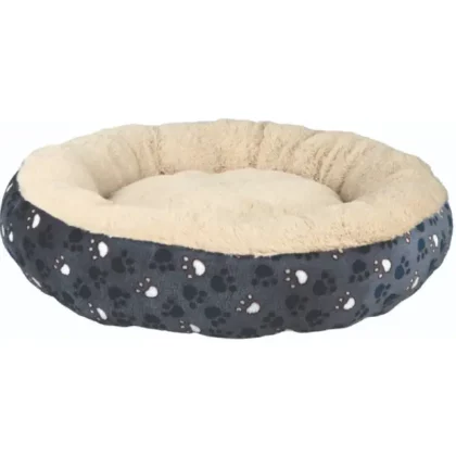 Trixie Tammy Donut Bed for Cats - Blue/Beige