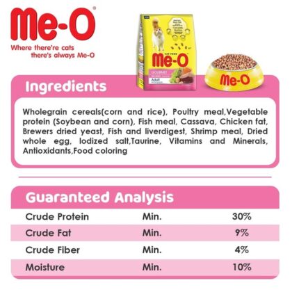 Me O Gourmet Dry Cat Food