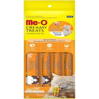 Me O Creamy Chicken & Pumpkin Cat Treat
