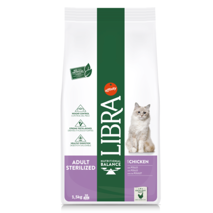 Libra Sterilized Chicken Adult Dry Cat Food