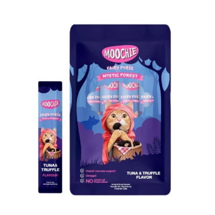 Moochie Creamy Tuna & Truffle Cat Treats - 75g