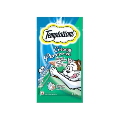 Temptations Maguro & Scallop Flavour Cat Treat - 48g (4 pieces)
