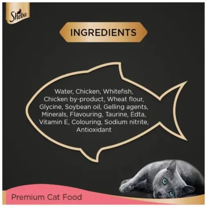 Sheba Rich Premium Chicken Loaf Wet Kitten Food - 70g