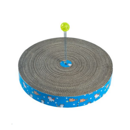 Ezra Spring Toy Circular Cat Scratcher