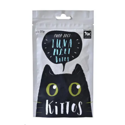 Kittos Tuna Filet Bites Cat Treats - 35g
