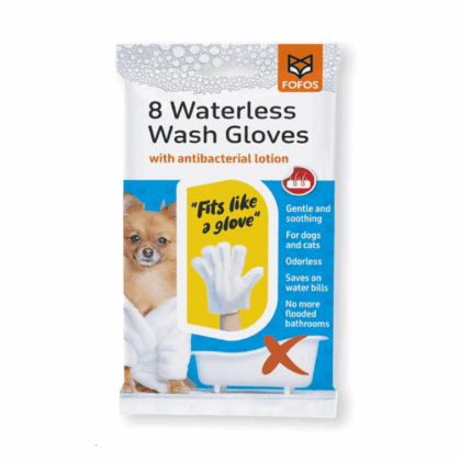 Barkbutler X Fofos Waterless Wash Gloves for Cat