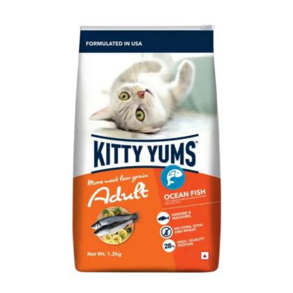 Kitty Yums Ocean Fish Adult Dry Cat Food