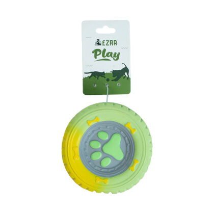 Ezra Play Latex Tire E Squeaky Cat Toy