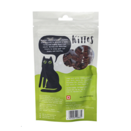 Kittos Lamb Filet Bites Cat Treats – 35g