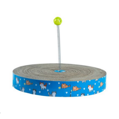 Ezra Spring Toy Circular Cat Scratcher