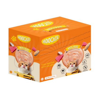 Moochie Mousse With Salmon Wet Cat Food – 85 g