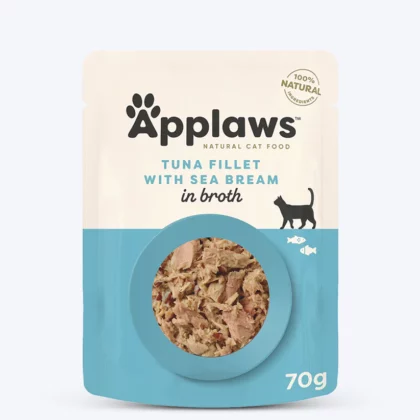 Applaws Tuna Fillet with Sea Bream Wet Cat Food - 70g
