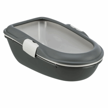 Trixie Berto Litter Tray - Dark Grey