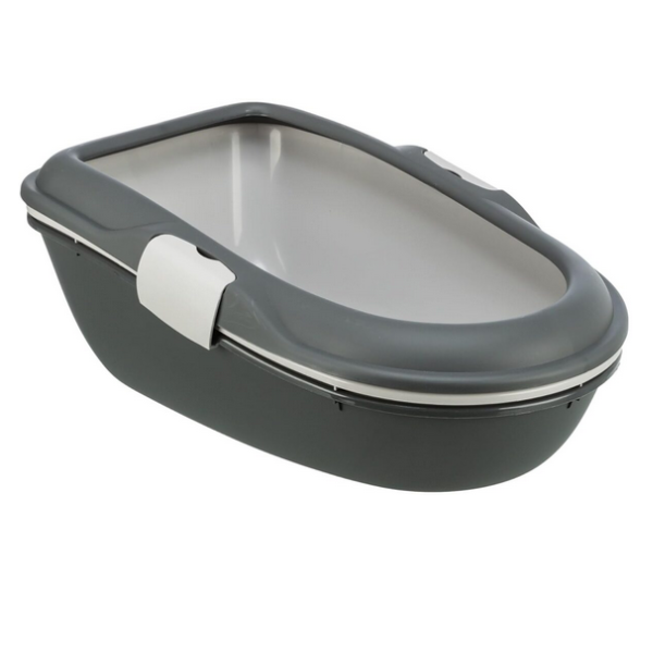 Trixie Berto Litter Tray - Dark Grey