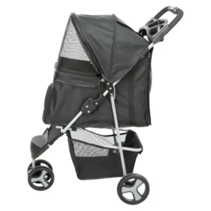 Trixie Buggy/Stroller For Cats - Black