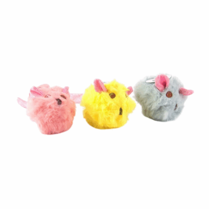 Barkbutler x Fofos Ball Box Rattle Cat Toy - 1 Piece - Assorted