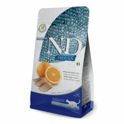 Farmina N&D Ocean Herring & Orange Dry Cat Food