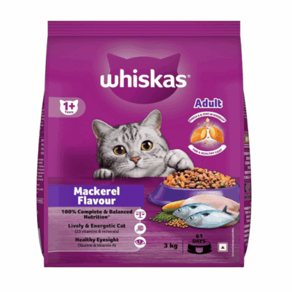 Whiskas Mackerel Adult Dry Cat Food
