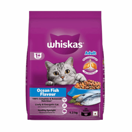 Whiskas Ocean Fish with Milk Adult Dry Cat Food