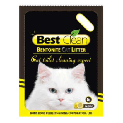 Best Clean Cat Litter Lemon - 5 Kg