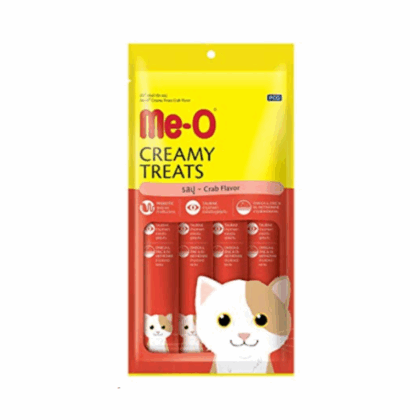 Me O Creamy Crab Cat Treat - 60 g