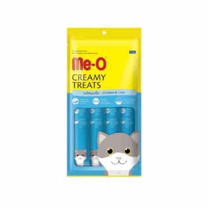 Me O Creamy Chicken & Liver Cat Treat