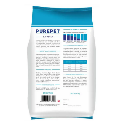 Purepet Ocean Fish Adult Cat Food