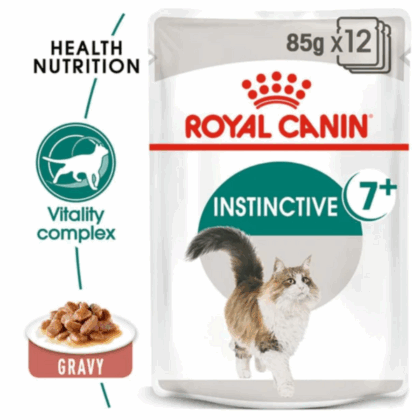 Royal Canin Instinctive 7+ Gravy Cat Wet Food - 85g