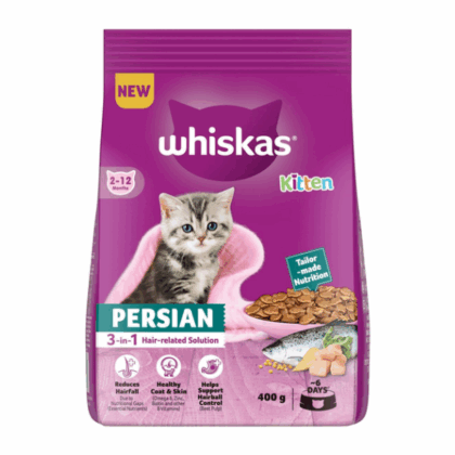 Whiskas (2 to 12 months) Persian Kitten Dry Cat Food